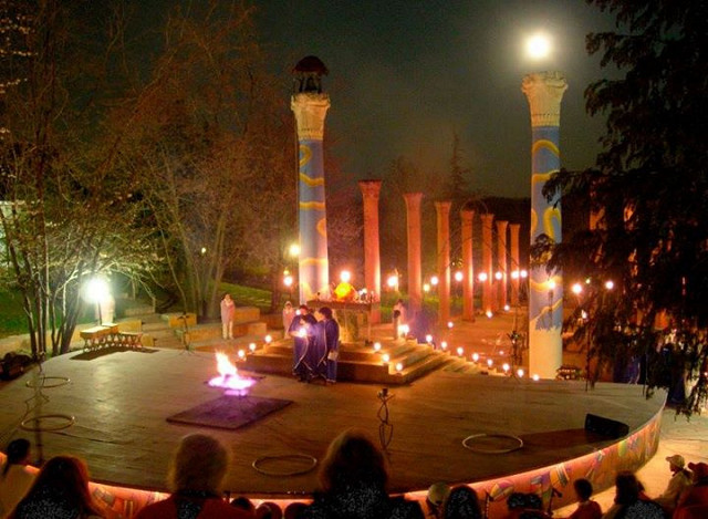 Rite of the Oracle, Full Moon Ritual in the Open Temple